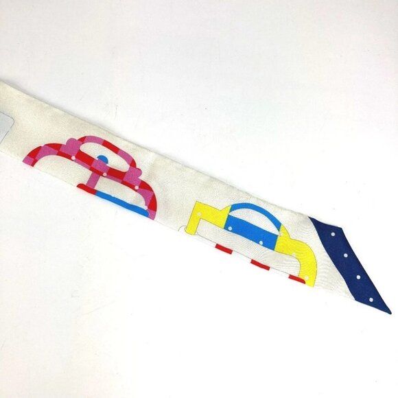 HERMES Twilly Twilly Band Scarf Scarf silk Twilly Twilly - Picture 8 of 13